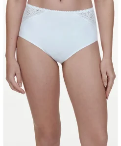 Chantelle Trusser<010 WHITE - Easy Support Highwaisted Support Full Brief