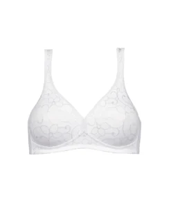 Triumph Bh'er<0003 WHITE - Elegant Cotton Fuldskåls Bh