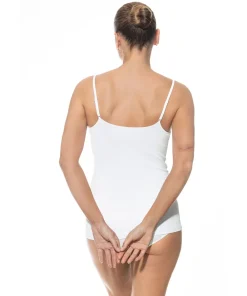 Mey Undertøj<1 WHITE - Emotion Spaghetti Top
