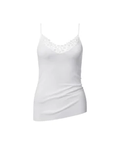Calida Undertøj<001 WHITE - Feminin Sense Spaghetti Top