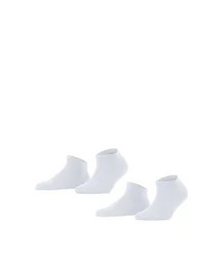 Falke Footies/ Sneaker-strømpe<2000 WHITE - Happy 2P SN Socks