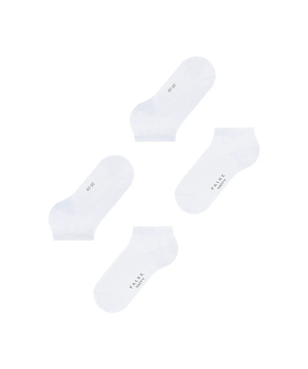 Falke Footies/ Sneaker-strømpe<2000 WHITE - Happy 2P SN Socks