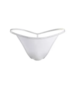 Calvin Klein Trusser<100 WHITE - Ideal Cotton Thong