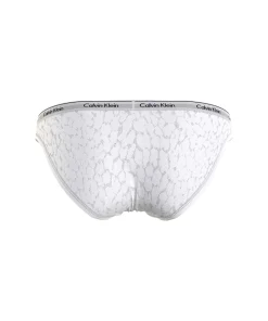 Calvin Klein Trusser<100 WHITE - Modern Logo W/ Lace Brief