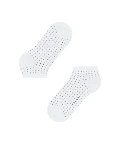 Falke Ankelstrømper/ Sokker<2000 WHITE - Multispot SN Socks