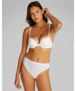 Calvin Klein Bh'er<100 WHITE - Perfectly Fit Plunge
