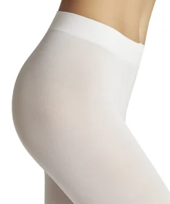 Falke Strømpebukser/ Leggings<2209 WHITE - Pure Matt 50 CA Tights