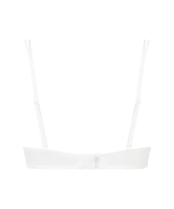 Calvin Klein Bh'er<100 WHITE - Sheer Marquisette Lace Demi-Plunge Bras