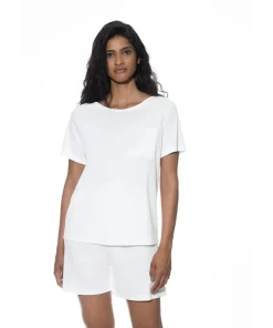 Mey Top/ Loungeshirt/ Pyjamas<1 WHITE - Sleepsation T-shirt