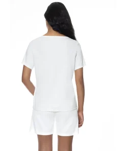 Mey Top/ Loungeshirt/ Pyjamas<1 WHITE - Sleepsation T-shirt