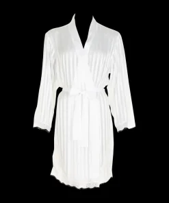 Missya Kåber<003 WHITE - Smilla stripe Kimono