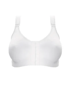 Anita Sportstøj|Sportsbh'er<006 WHITE - Sport Sports bra with front closure