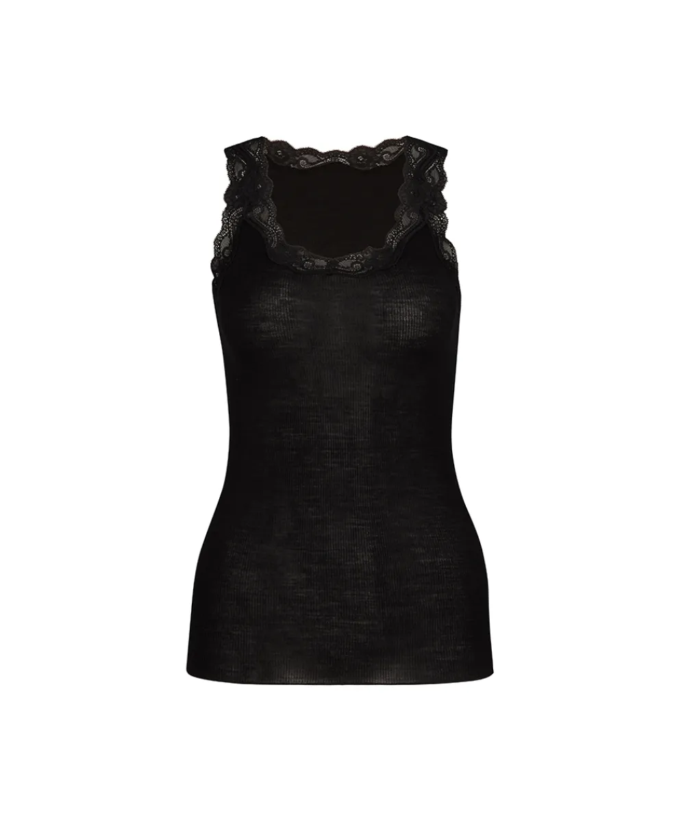 Calida Undertøj<996 WS SCHWARZ - Richesse Lace Tank Top