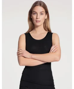 Calida Undertøj<996 WS SCHWARZ - True Confidence Tank Top