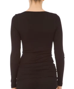 Calida Undertøj<996 WS SCHWARZ - True Confidence Top Long-Sleeve