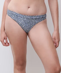 Femilet Bikinier<A45 BLUE REPTILE - Tidra Brief