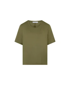 Femilet Top/ Loungeshirt/ Pyjamas<A76 CAPULET OLIVE - Yara T-shirt Short Sleeves