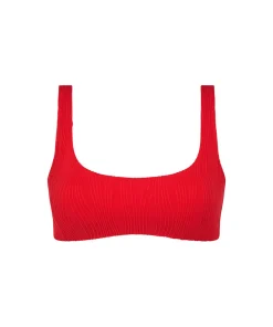 Chantelle Bikinier<A39 CHERRY RED - Swim One Size WF T-shirt Bra_removabla Pads