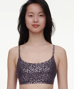 Chantelle Undertøj|Bh'er<A60 INK SHIMMER PRINT - Softstretch Padded Bralette