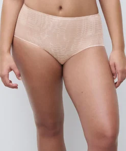 Chantelle Undertøj|Trusser<A20 LIGHT SNAKE PRINT - Softstretch Culotte Gradient