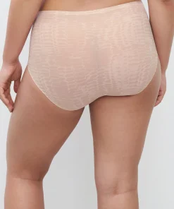 Chantelle Undertøj|Trusser<A20 LIGHT SNAKE PRINT - Softstretch Culotte Gradient