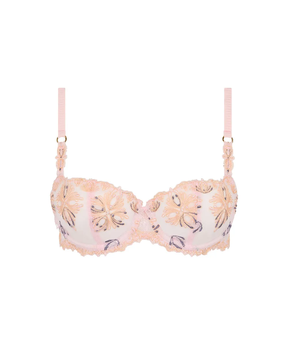 Chantelle Bh'er<A30 NYMPHEA PINK MULTICO - Champs Elysees Half-cup Balcony Bra