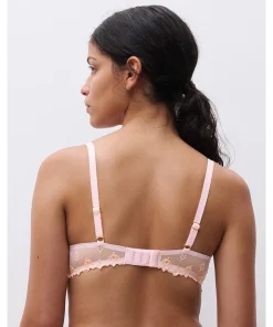 Chantelle Bh'er<A30 NYMPHEA PINK MULTICO - Champs Elysees Half-cup Balcony Bra
