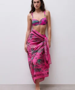 Chantelle Strandtøj<A10 PINK JUNGLE - Telluric Pareo