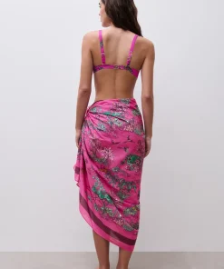 Chantelle Strandtøj<A10 PINK JUNGLE - Telluric Pareo