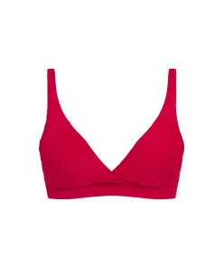 Femilet Bikinier<A57 POMEGRANATE - Bonaire Wirefree Plunge T-shirt Bra