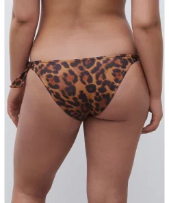 Chantelle Bikinier<A12 WILD LEOPARD - Sauvage Bikini_knotted Sides