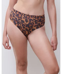 Chantelle Bikinier<A12 WILD LEOPARD - Sauvage Full Brief_adjustable Height