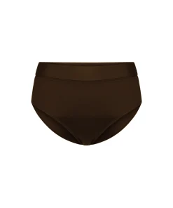 Saltabad Bikinier<B621 COFFEE - Fold Down Bottoms Bikinibyxa