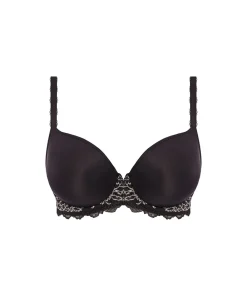 Wacoal Bh'er<BAI BLACK / IVORY - Lace Perfection Uw Contour Bra