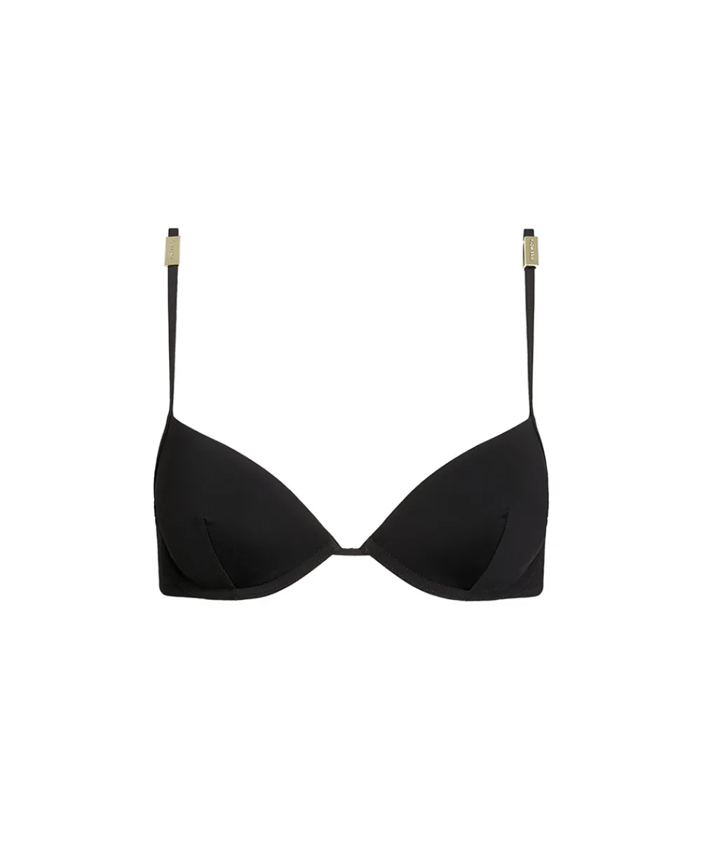 Calvin Klein Bikinier<BEH PVH BLACK - Ck Core Solids Push-Up
