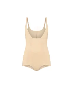 Bye Bra Bodystocking<BEIGE - Smooth Essentials Bodysuit WYOB