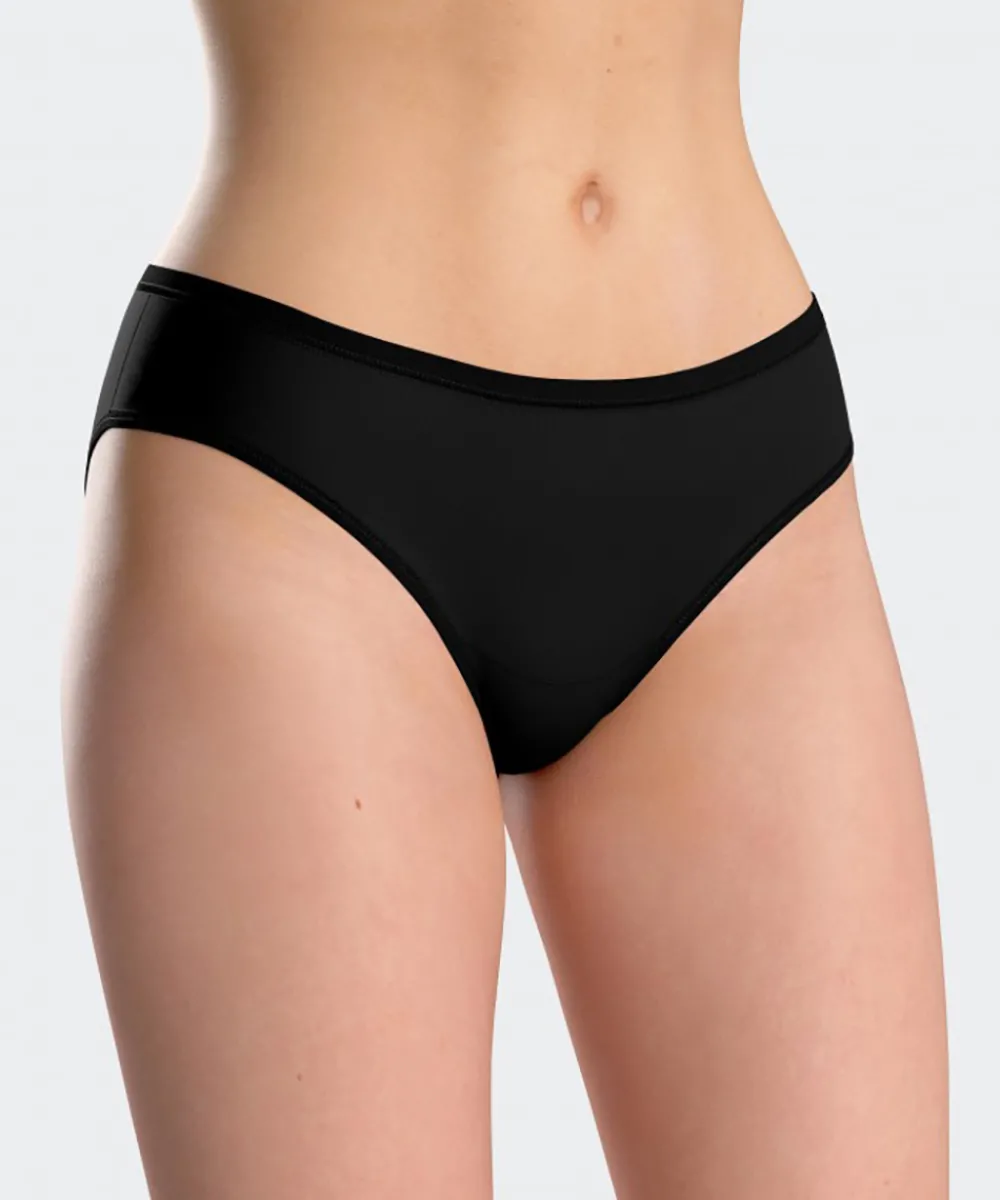 Impetus Nordics Menstruationstrusse|Trusser<BK020 BLACK - Daily Tai Menstruationstrusse