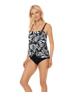 Amoena Tankinier|Protesebadetøj<BK/WH BLACK/WHITE - Koh Samui BL Tilbehør