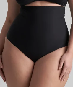 Bye Bra Trusser<BLACK - Sculpting High Waist Thong