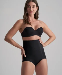 Bye Bra Trusser<BLACK - Smooth Essentials High Waist Brief