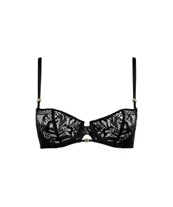Aubade Bh'er<BLAK BLACK - Love Soul Half-cup Bra