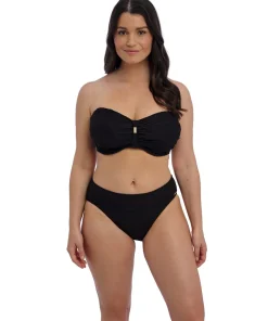 Fantasie Bikinier<BLK BLACK - Beach Waves Strapless & multiway bra