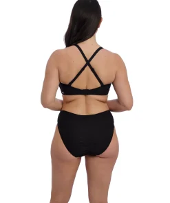 Fantasie Bikinier<BLK BLACK - Beach Waves Strapless & multiway bra