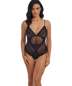 Wacoal Bodystocking<BLK BLACK - Vivid Attraction Body