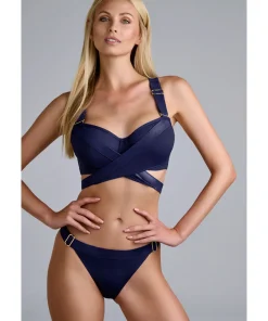 Marlies Dekkers Bikinier<BLUE MAJESTIC BLUE - Cache Coeur Tanga Briefs
