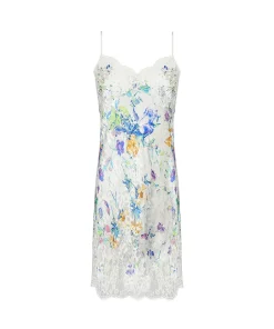 Lise Charmel Natkjoler/ Underkjoler/ Chemiser<BR/BLEUS LEGERS - Baisers Night Dress