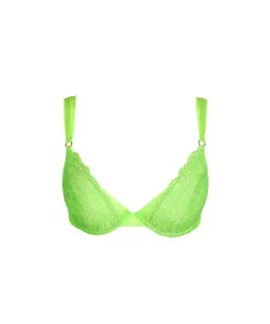 Sarda Bh'er<BTG BRIGHT GREEN - Shavonne Plunge Bra