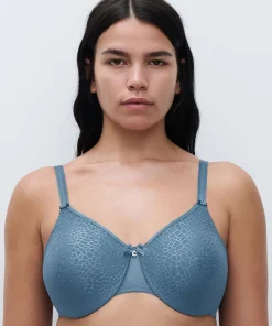 Chantelle Bh'er<00C JEANS BLUE - C Magnifique Very Covering Molded Bra