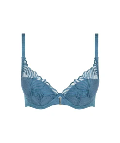 Chantelle Bh'er<00C JEANS BLUE - Legend Plunge T-shirt Bra