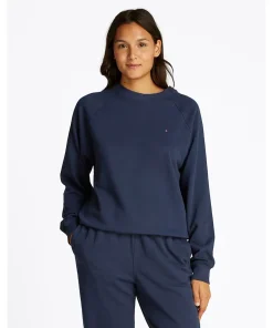 Tommy Hilfiger Top/ Loungeshirt/ Pyjamas<C1G DARK NIGHT NAVY - Th Essential Lounge L/S Sweatshirt